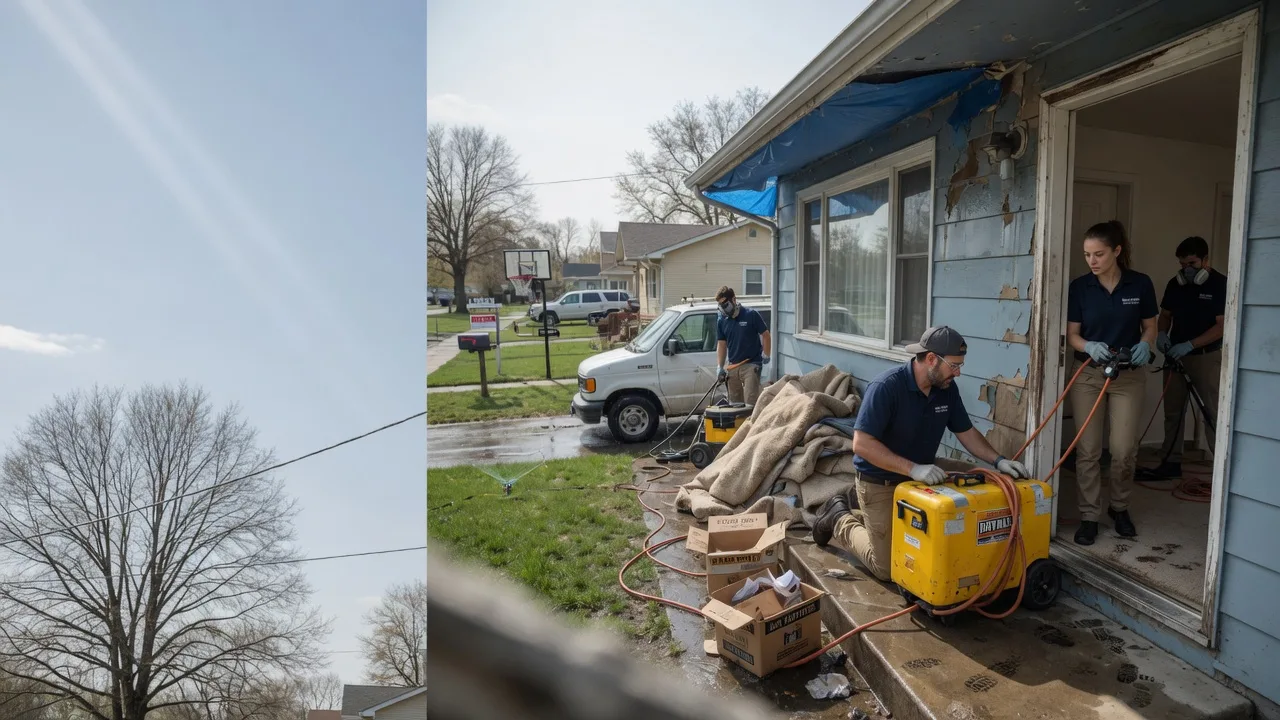 Basement Flood Cleanup in Richland, MT near me